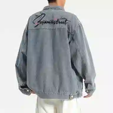 SESAME STREET Logo Denim Jacket