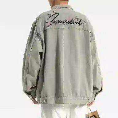 SESAME STREET Logo Denim Jacket