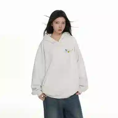 SESAME STREET Embroidered Lightning Hoodie