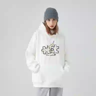 Sesame Street Embroidered Floral Hoodie