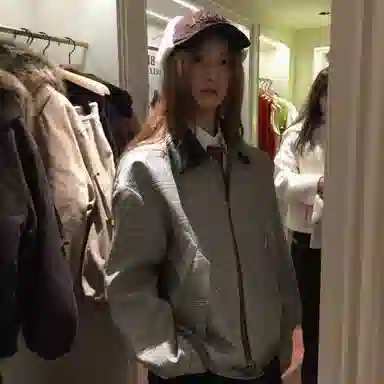 一碗士多  千鸟格撞色翻领格子小众高级设计感无性别主义静默美式复古街头潮流时尚宽松休闲舒适日常城市户外通勤百搭老钱风棒球服 男女同款