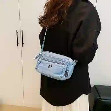 SAPANA STUDIO Vintage Denim Shoulder Bag