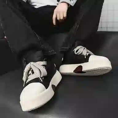 BINGO DUCK Casual Platform Sneakers