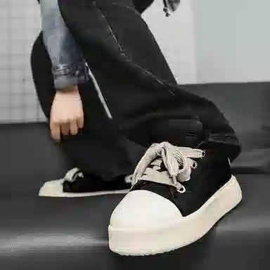 BINGO DUCK Casual Platform Sneakers