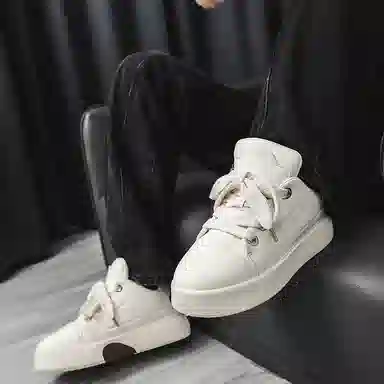 BINGO DUCK Casual Platform Sneakers