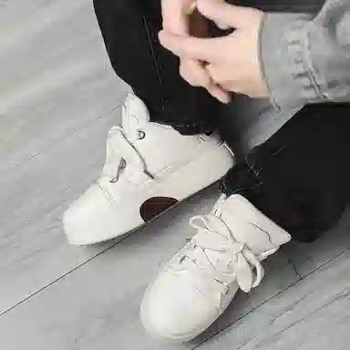 BINGO DUCK Casual Platform Sneakers