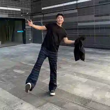 悍戈 美式复古格子男夏款多样版型设计感裤子休闲裤 男女同款