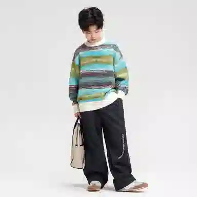 左西毛衣 渐变洋气保暖针织 儿童款