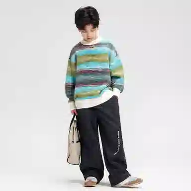 左西毛衣 渐变洋气保暖针织 儿童款