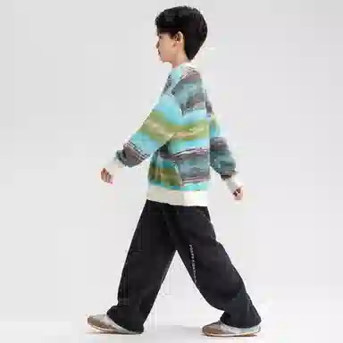 左西毛衣 渐变洋气保暖针织 儿童款