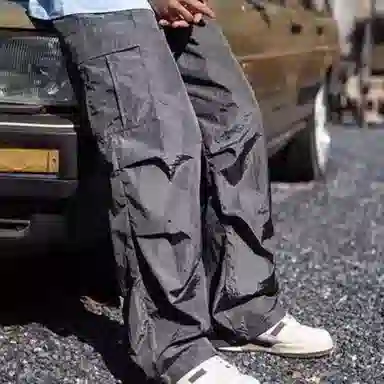 沐诚阳译 潮流舒适时尚百搭小众设计休闲裤 男款