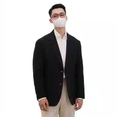 沐诚阳译 绣花凤眼高定细节时尚优雅西装 男款
