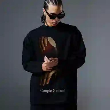 Couple Hunnid Vintage Print Long Sleeve Tee