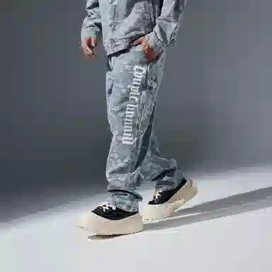 Couple Hunnid 1807 Paisley Jeans