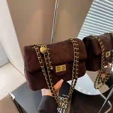 YTARA Vintage Suede Bag