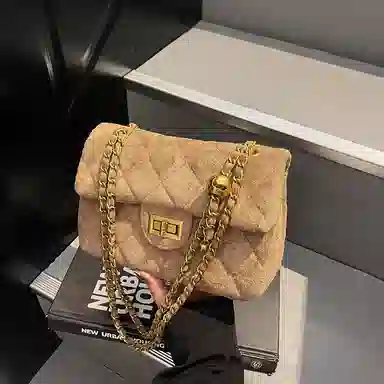 YTARA Vintage Suede Bag