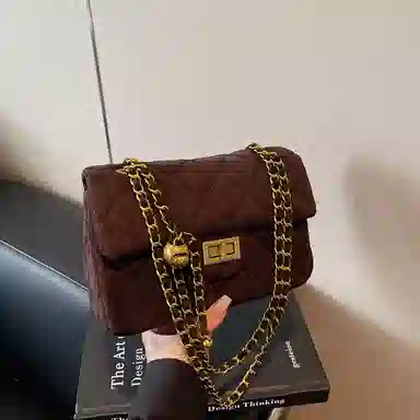 YTARA Vintage Suede Bag