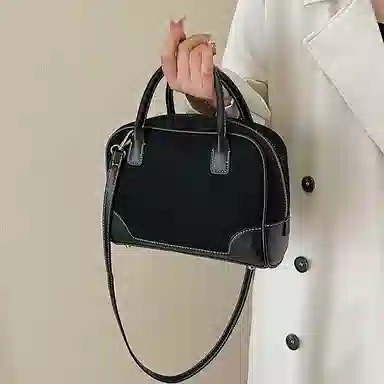 YTARA Vintage Suede Tote Bag