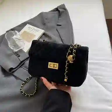 YTARA Vintage Suede Bag