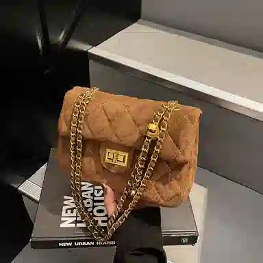 YTARA Vintage Suede Bag