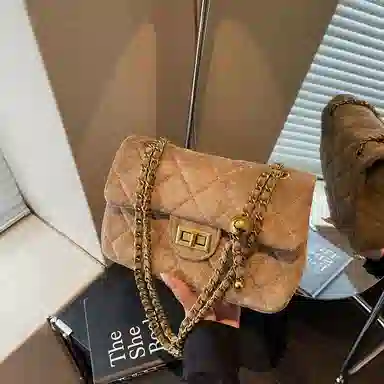 YTARA Vintage Suede Bag