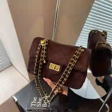 YTARA Vintage Suede Bag