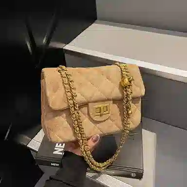 YTARA Vintage Suede Bag