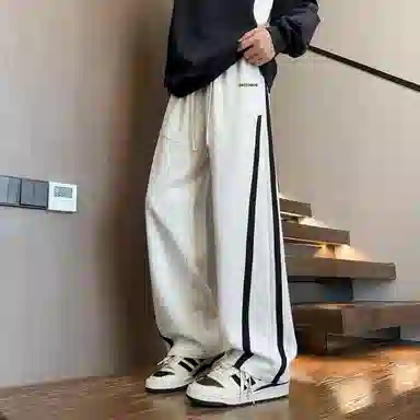 虫小绿 大码宽松舒服透气休闲裤 男女同款