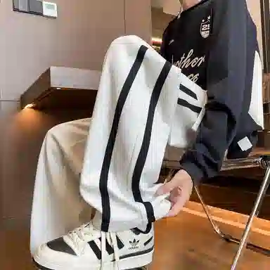 虫小绿 大码宽松舒服透气休闲裤 男女同款