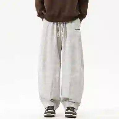虫小绿 宽松大码情侣款休闲裤 男女同款