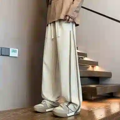 虫小绿 大码宽松舒服透气休闲裤 男女同款