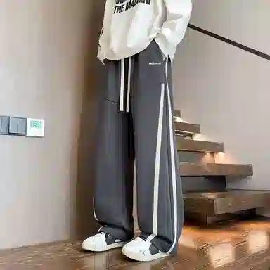 虫小绿 大码宽松舒服透气休闲裤 男女同款