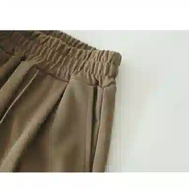 莫代尔 时尚简约通勤宽松休闲裤 女款