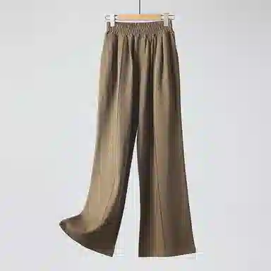 莫代尔 时尚简约通勤宽松休闲裤 女款