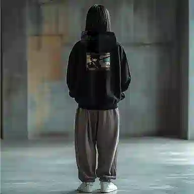 Nike Zip Hoodie Black