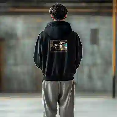 Nike Zip Hoodie Black