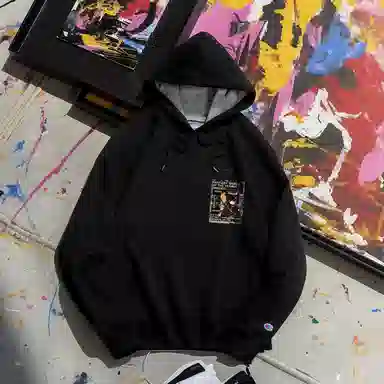 Champion Vintage Bear Hoodie Lined