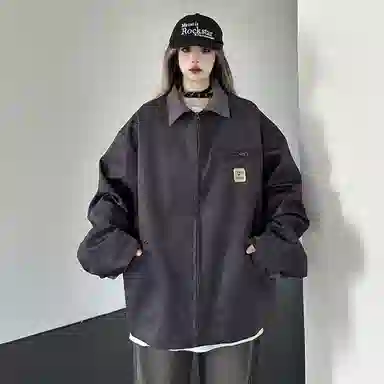 天才小熊 简约舒适百搭夹克 女款