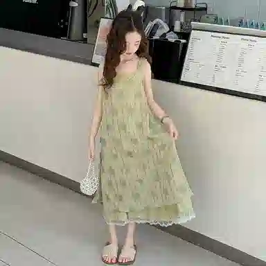 天才小熊连衣裙 无袖亲肤轻盈 中小童