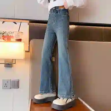 天才小熊牛仔裤 舒适个性简约 儿童款