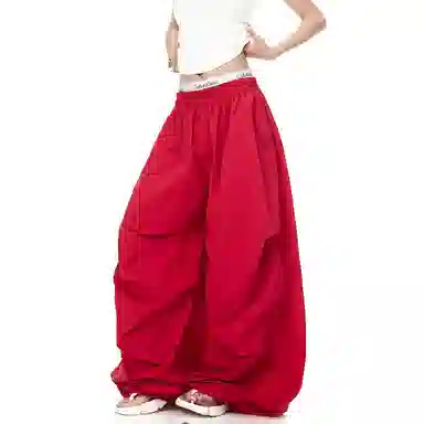 天才小熊 百搭通勤简约舒适休闲裤 女款