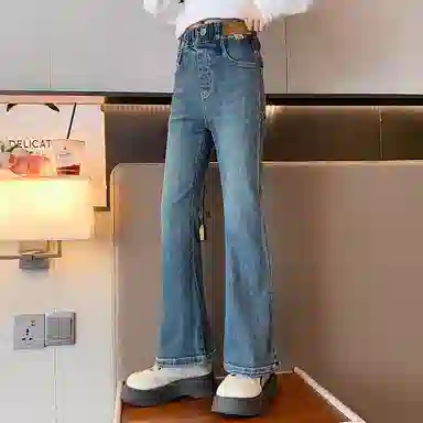 天才小熊牛仔裤 舒适个性简约 儿童款