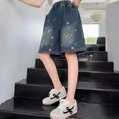 天才小熊 百搭时尚个性简约短裤 儿童款