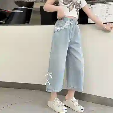 天才小熊牛仔裤 简约柔软流行清爽 儿童款