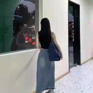 天才小熊 潮流时尚甜辣妹上衣无袖背心 女款