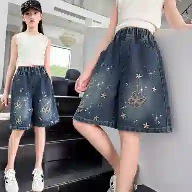 天才小熊 百搭时尚个性简约短裤 儿童款