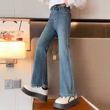 天才小熊牛仔裤 舒适个性简约 儿童款