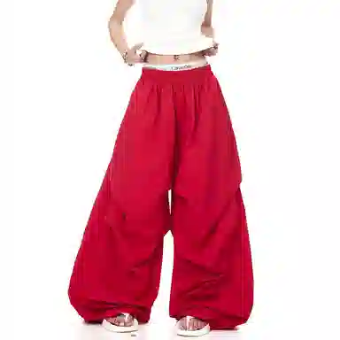 天才小熊 百搭通勤简约舒适休闲裤 女款