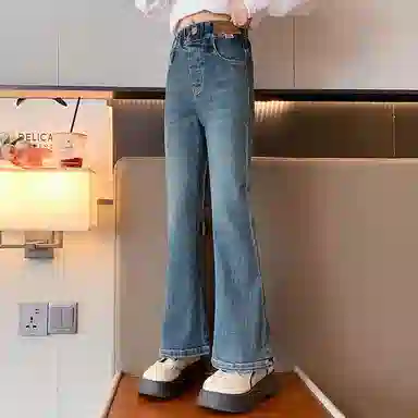 天才小熊牛仔裤 舒适个性简约 儿童款