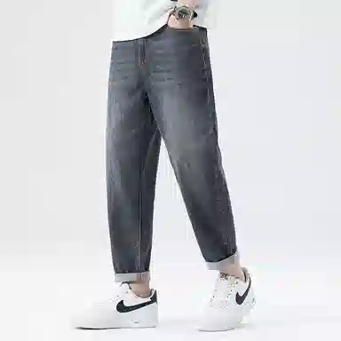 SRPFTE Ice Silk Denim Pants